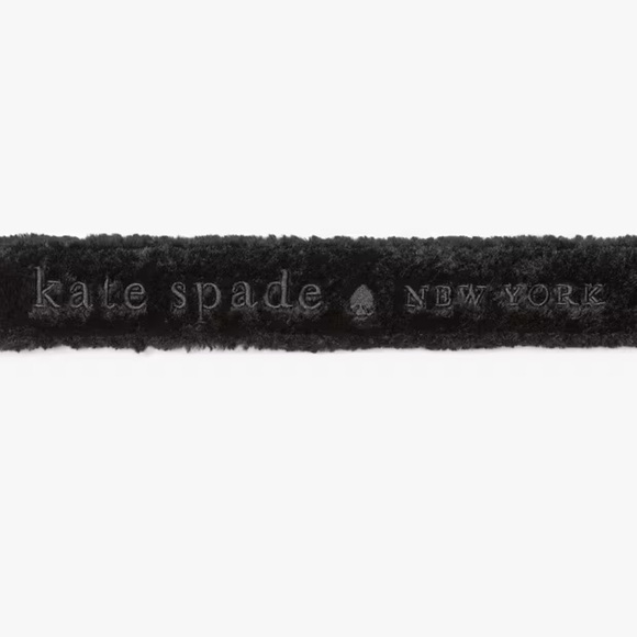 Kate Spade ♠️ Logo Bag Strap One Size Black Sharpa,All Products : American Fashion Style Bags On Sale